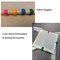 Dielianyi 14 Pcs Fabric Huggers Cross Stitch Silicone Thread Spool Holders Embroidery Sewing Cotton Reel Tidy Clips Embroidery Clips with Magnetic Fabric Clips